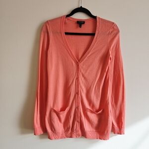 ESCADA SPORT I XS Cotton Viscose Cardigan I salmon pink
